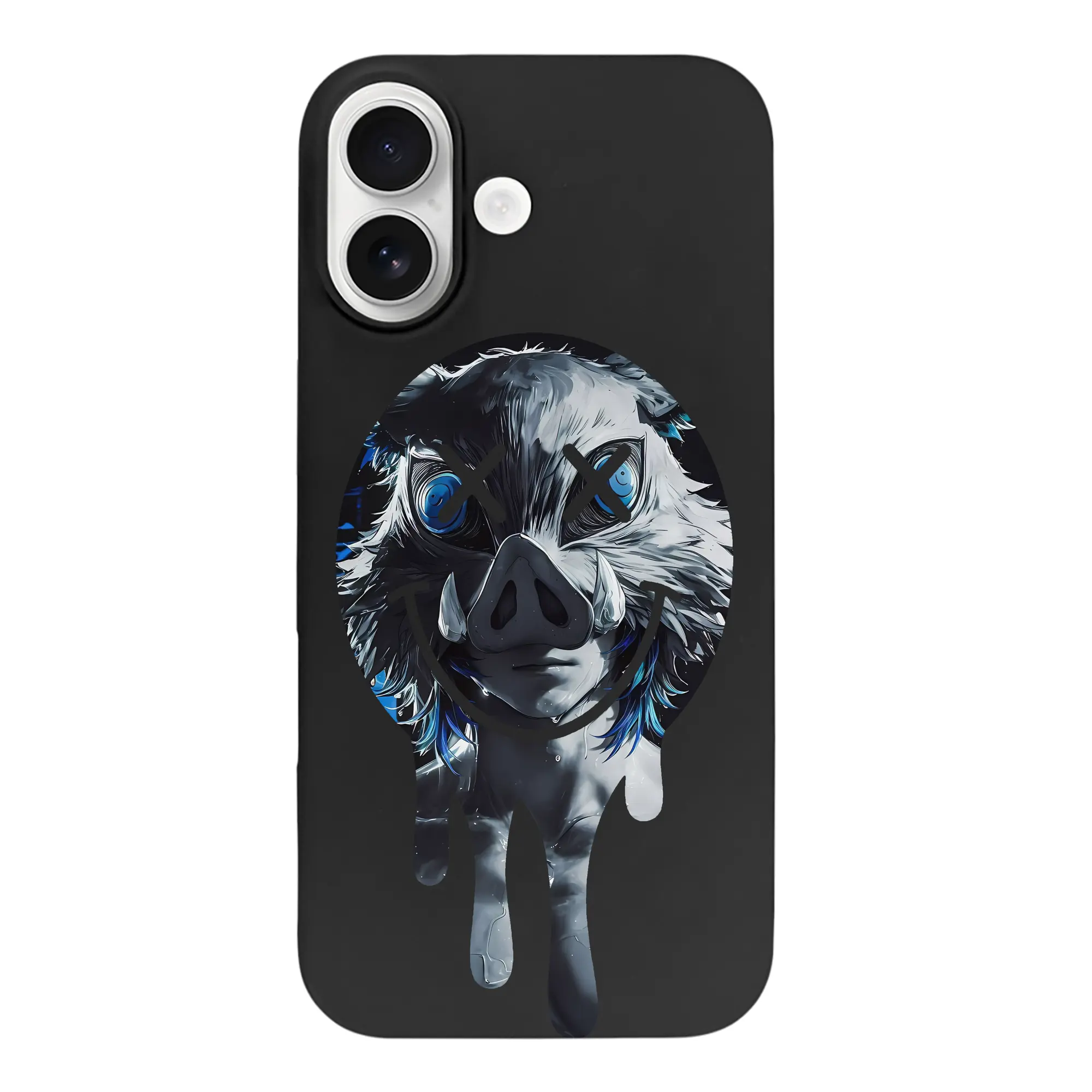 鬼滅の刃 グッズ,嘴平 伊之助 - iPhone 17 シリーズ シリコンケース 薄型 耐衝撃 指紋防止 ソフトタッチカバー 精密フィット 傷防止 保護ケース iPhone 17/17 Air/17 Pro/17 Pro Max 対応